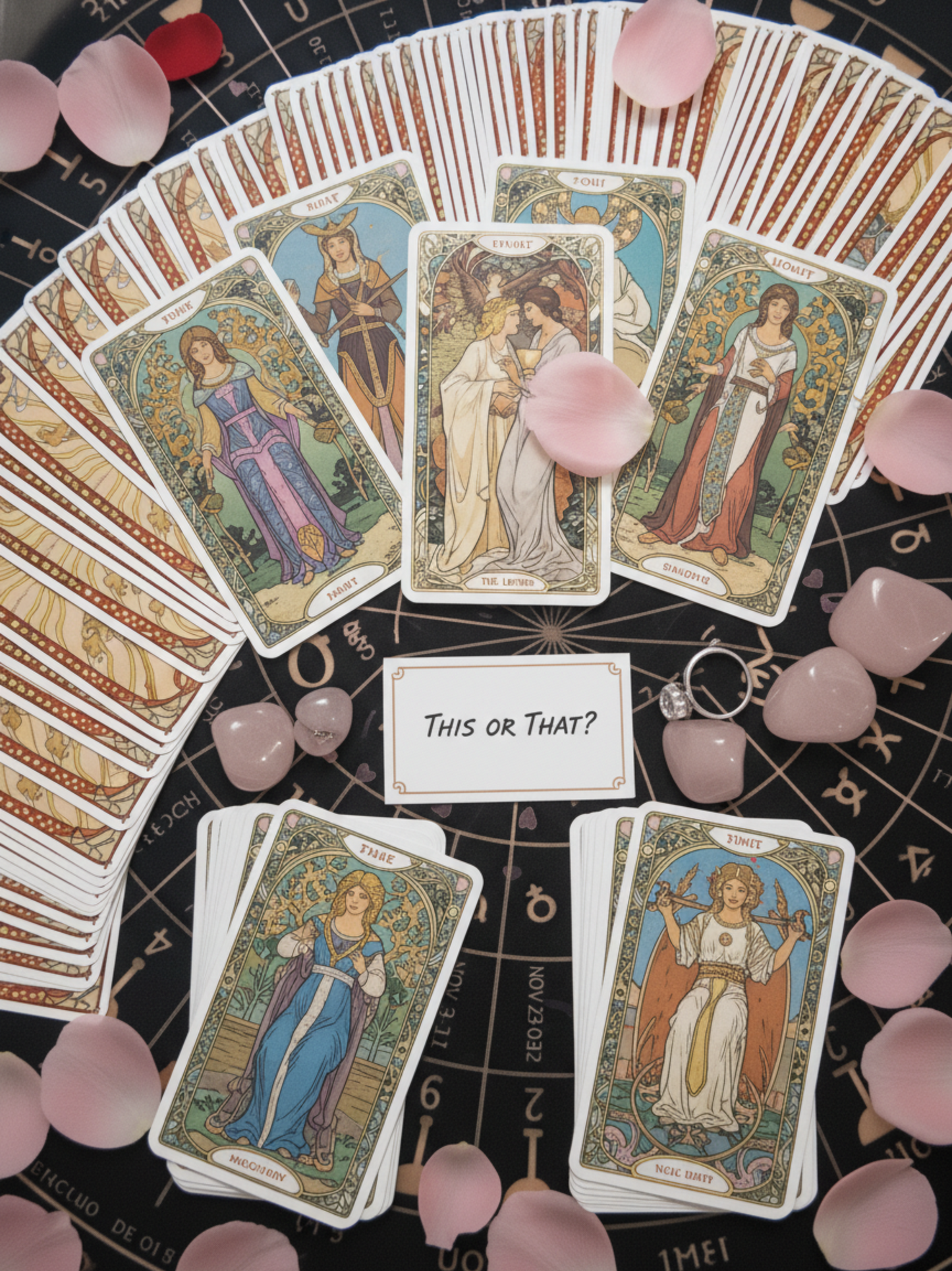 愛情塔羅占卜 - 感情二選一