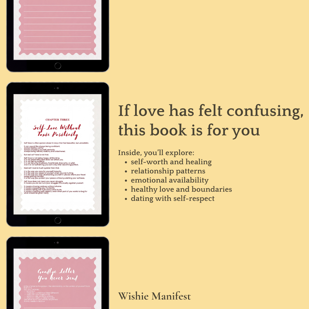 單身自愛電子書｜約會心態練習手冊｜感情療癒日記｜Loved First 數位下載版