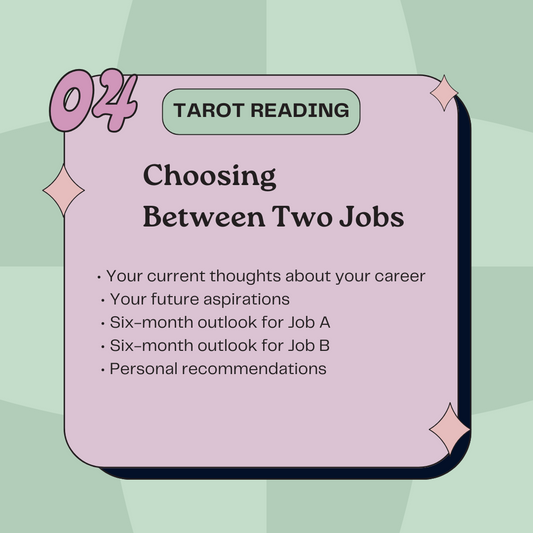 Career Tarot Reading - Choosing Between Two Jobs