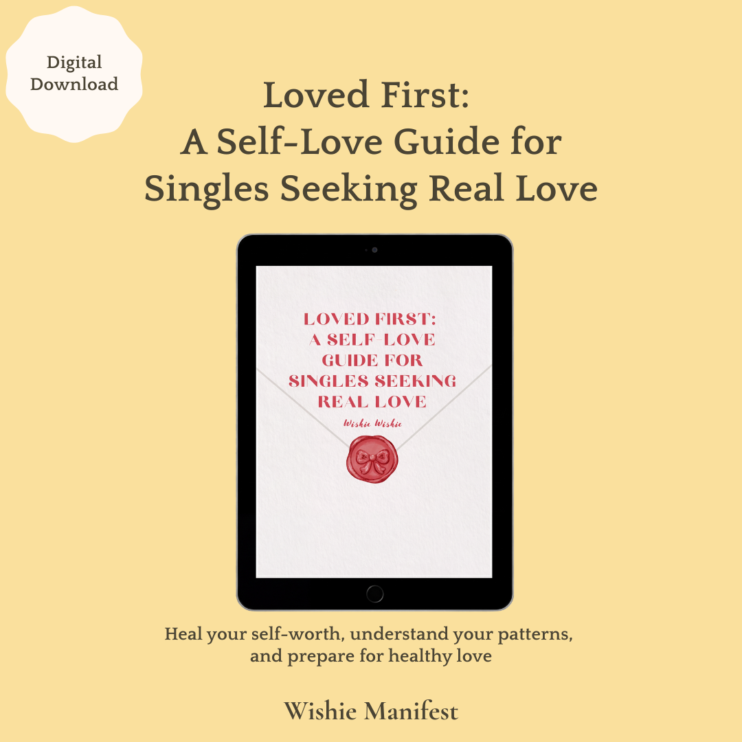 單身自愛電子書｜約會心態練習手冊｜感情療癒日記｜Loved First 數位下載版