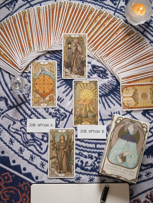 事業塔羅占卜 - 工作二選一