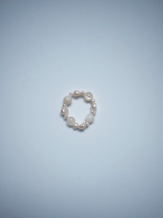 Peridot Heart Chakra Blooming Ring